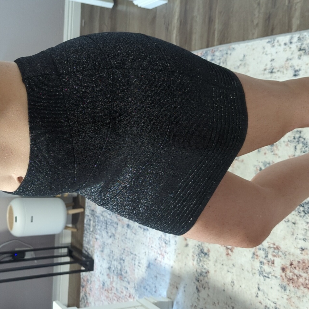 Elegant Black Mini Skirt